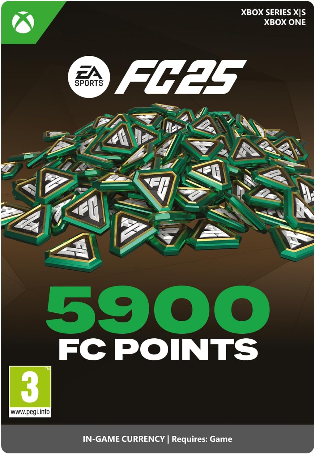 EA SPORTS FC 25 5900 Ultimate Team Points | Xbox One/Series X|S - Download Code