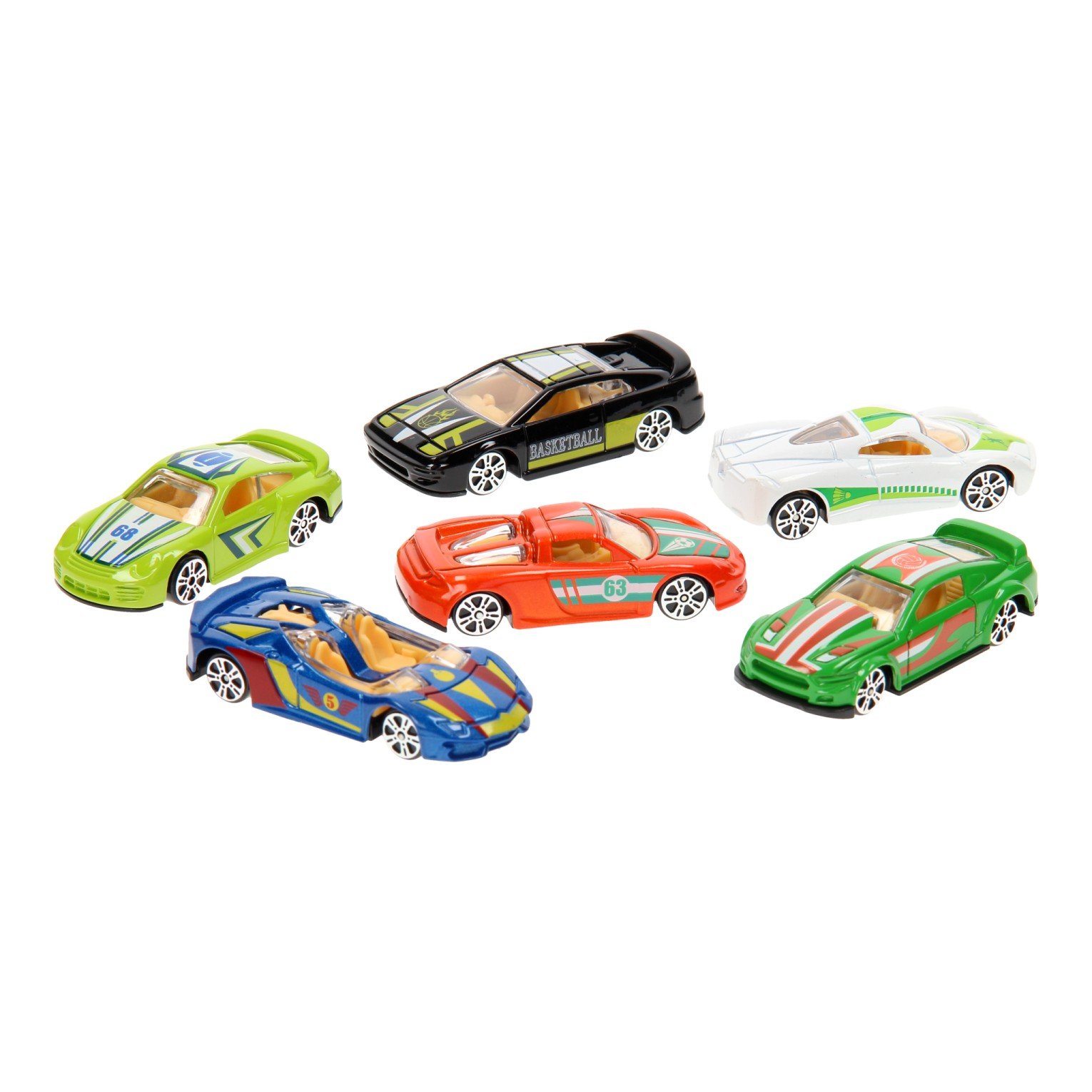 toy-car-ler - Luxury Autoset, 6pcs (1 Toys)