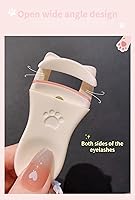 Vista 8 de Rizador de pestañas de 2 piezas, fácil de usar, rizador de pestañas, rizador de pestañas gran angular y local, moldeador de pestañas duradero, rizo
