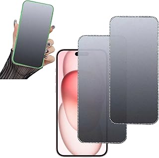 WIRIXSYD 2PCS Glitter Matte Screen Protector suit for iPhone 13 Pro Max/iPhone 14 Plus,Diamond Bling Shiny Shine on Night ...