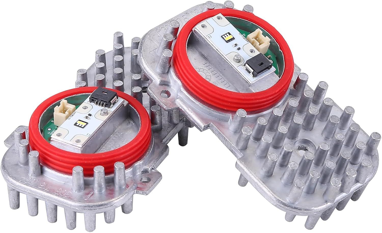 2PCS Daytime Running Light LED Module 63117263051 Compatible with B-M*W X5 X3 E92 E93 F80 M3 F12 F13 328i 428i 430i 335i 435i 640i 650i M6 Headlight Light Ballast Insert Diode Module 1305715084