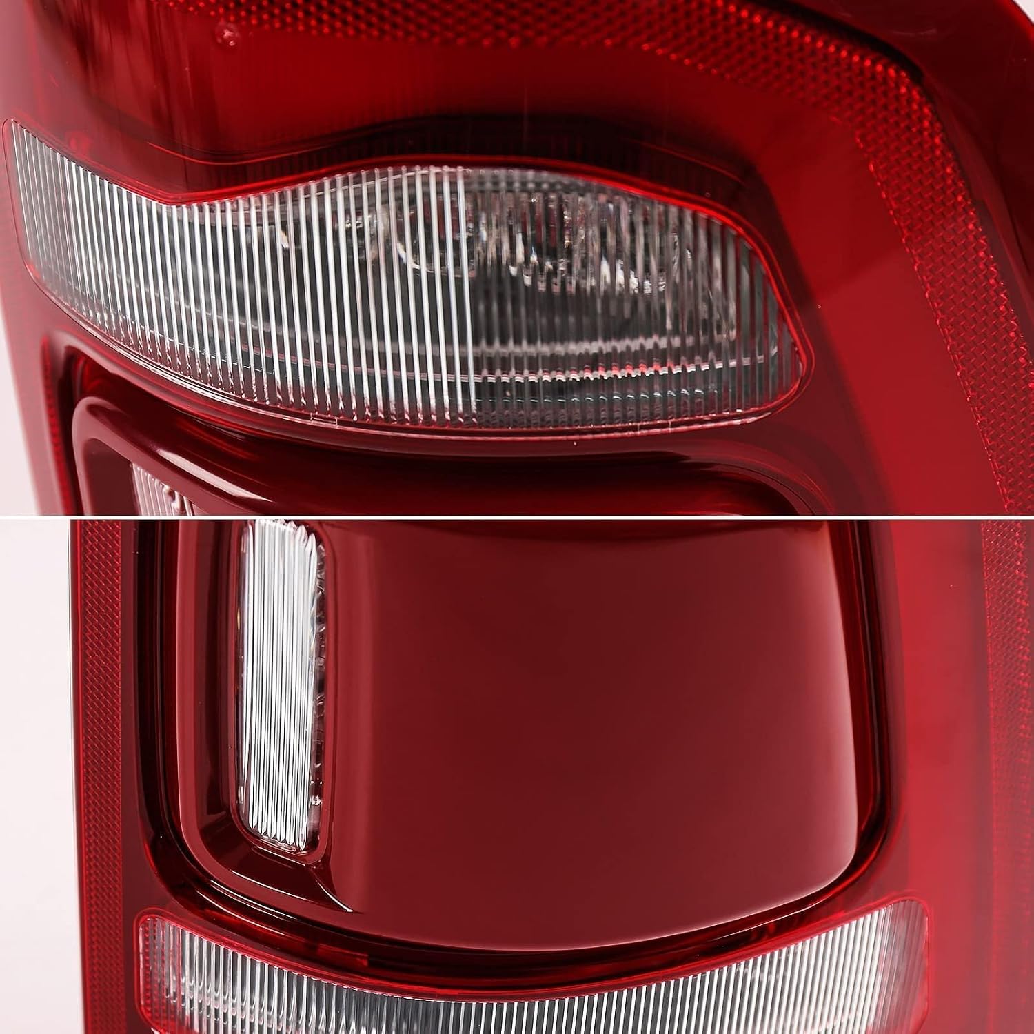 FIONE RH Tail Light Assembly Compatible with Dodge Ram 2019-2023 Rear Lamps Blind Spot Module Can Be Installed Right Passenger Side Rear Light CH2801217