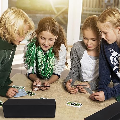 Miniatura 7 de 1 caja de almacenamiento con carga superior de tarjetas, caja de almacenamiento para más de 550 tarjetas mágicas, tarjetas de béisbol, funda de