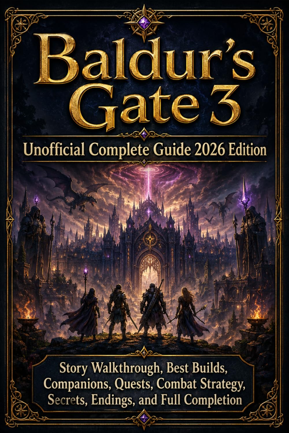 Baldur’s Gate 3 Unofficial Complete Guide 2026 Edition: Story Walkthrough, Best Builds, Companions, Quests, Combat Strategy, Secrets, Endings, and Full Completion