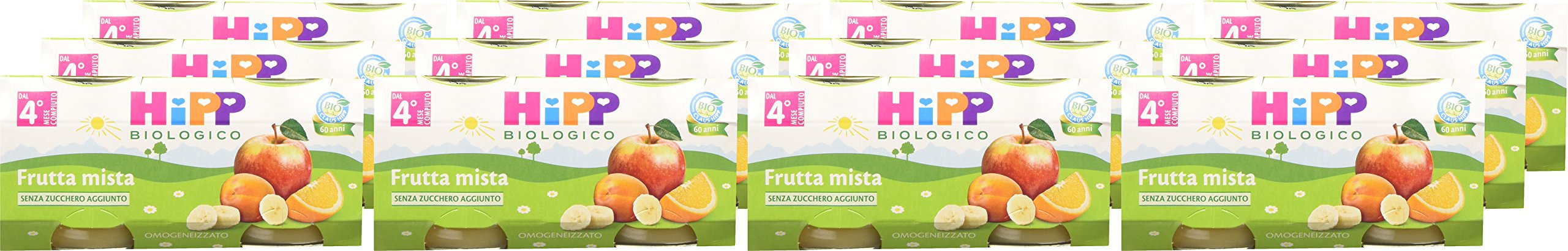 Hipp Omo Frutta Mista - Confezione 2 x 80 g