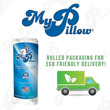 MyPillow Bedding Bed Pillows for Sleeping King Size, Perfect for Back, Stomach or Side Sleepers - My Pillow Classic Pillow [King, Medium]