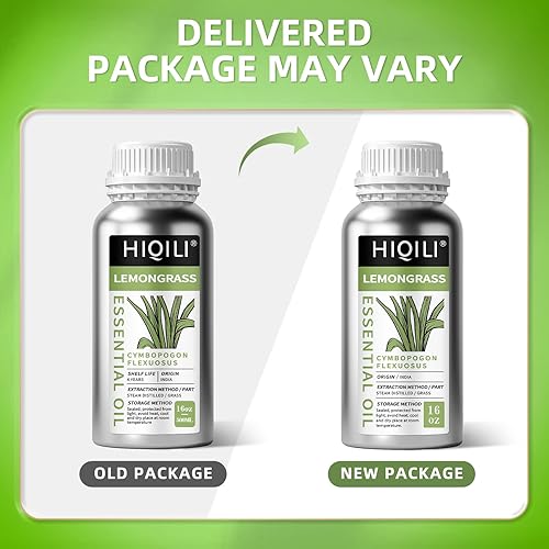 Miniatura 853 de HIQILI Aceite esencial de albahaca de 1 fl oz, 100% puro sin diluir para la piel, difusor, 1.0 fl oz