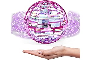 ATHLERIA Pink Flying Orb Ball Toys for Kids Girls