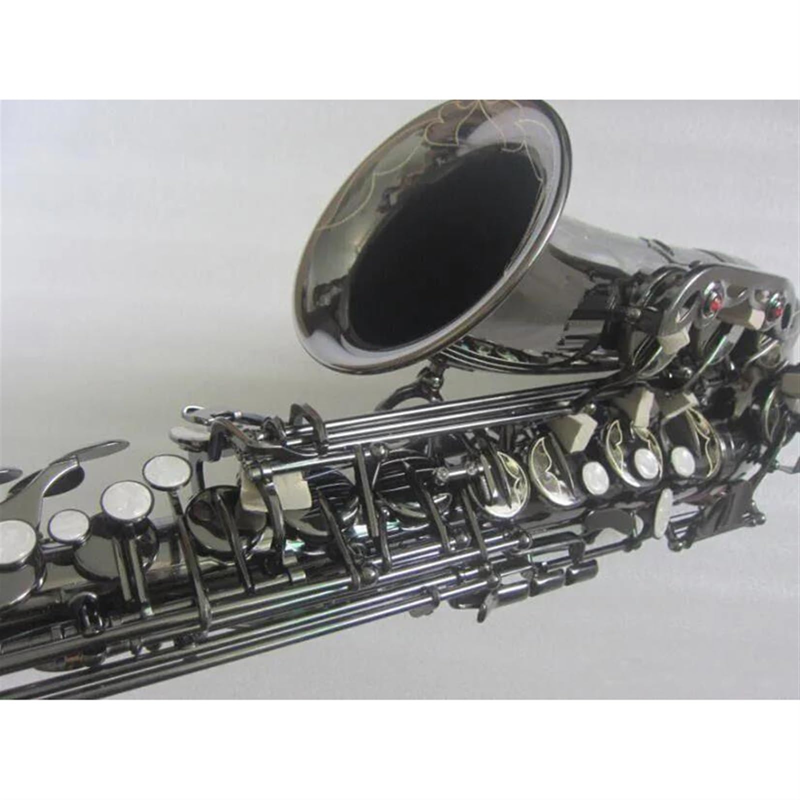 Saksofon Czarny Nikiel Saksofon Altowy Profesjonalne Instrumenty Muzyczne Saksofon Tone E Sax Z Ustnikiem