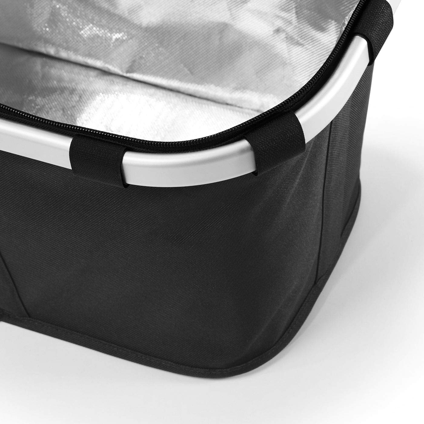 reisenthel carrybag iso - Cesta térmica para irte de picnics e irte de compras, con tapa de cierre, estructura robusta y con un diseño elegante resistente al agua y a los roces, en rojo