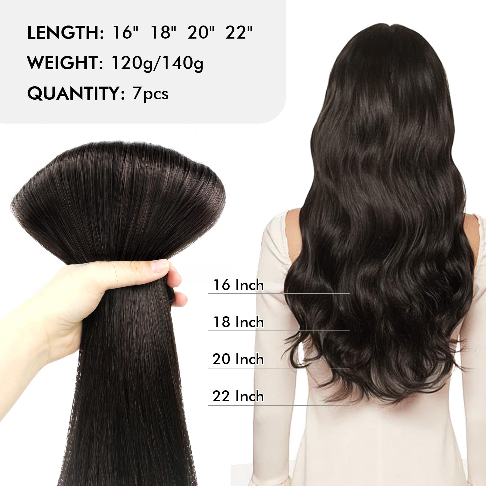Amazon.com : Sixstarhair Clip In Hair Extensions Remy Human 