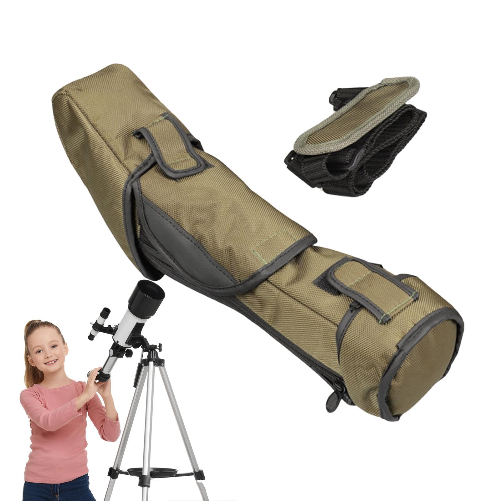 Borsa per telescopio, Borsa per telescopio,Borsa per telescopio portatile | Custodia per cannocchiale per cannocchiale, borsa per il trasporto del telescopio protettivo multifunzionale