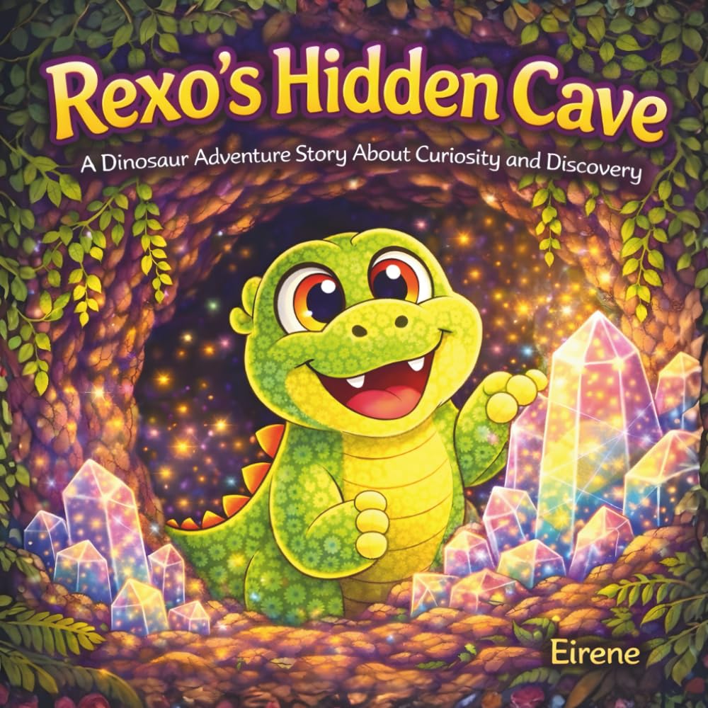 Rexo’s Hidden Cave: A Dinosaur Adventure Story About Curiosity and Discovery (Rexo Adventures – Book 2)