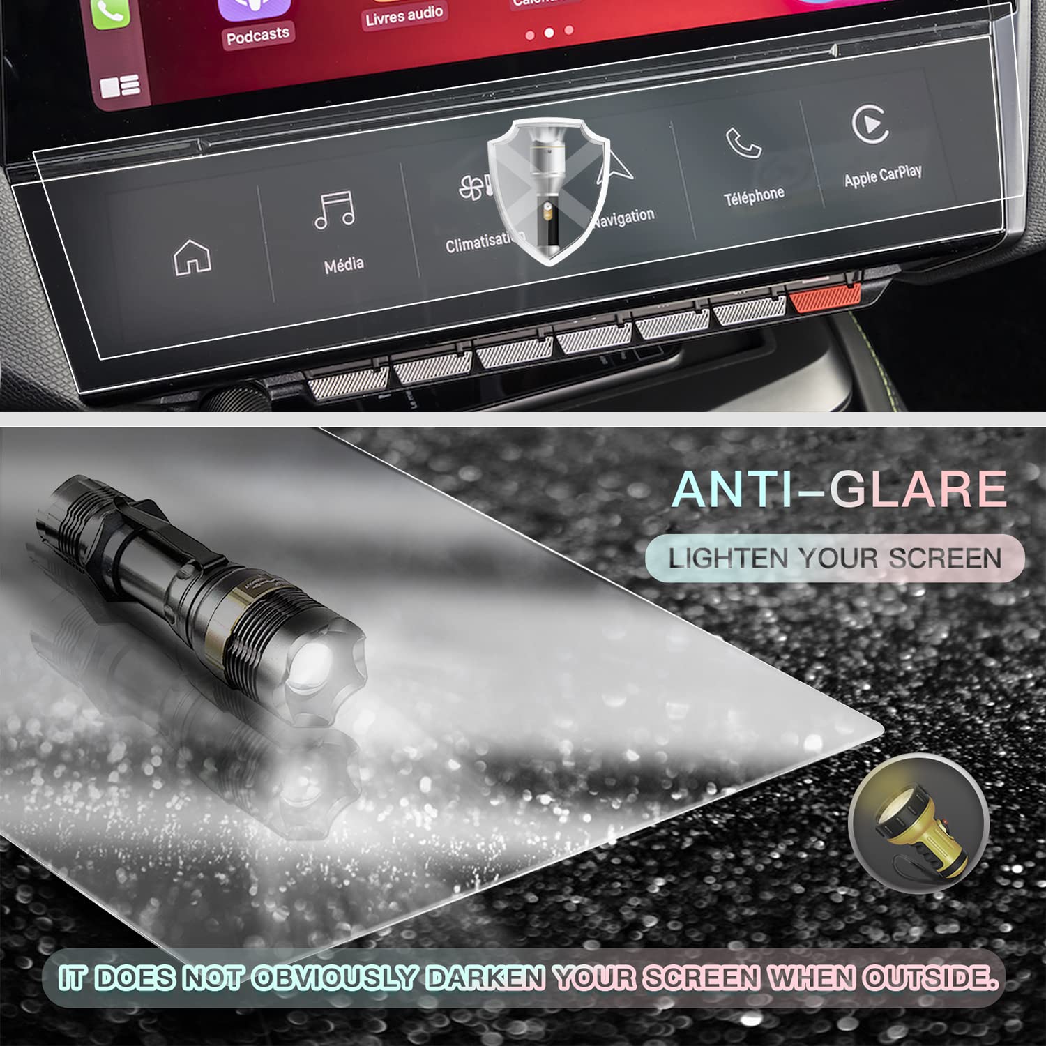 CDEFG Compatible Avec Peugeot 308 408 SW 2022-2025 Film De