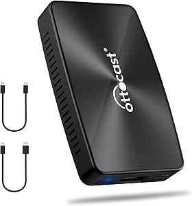 Gllai Adaptador Inalámbrico Carplay, Para IPhone Y Android, Conexión