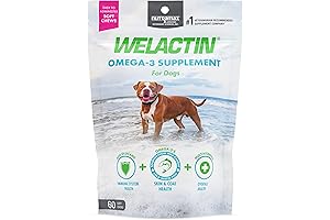 Dermaquin for Dogs: Nutramax Welactin Daily Omega-3 Supplement