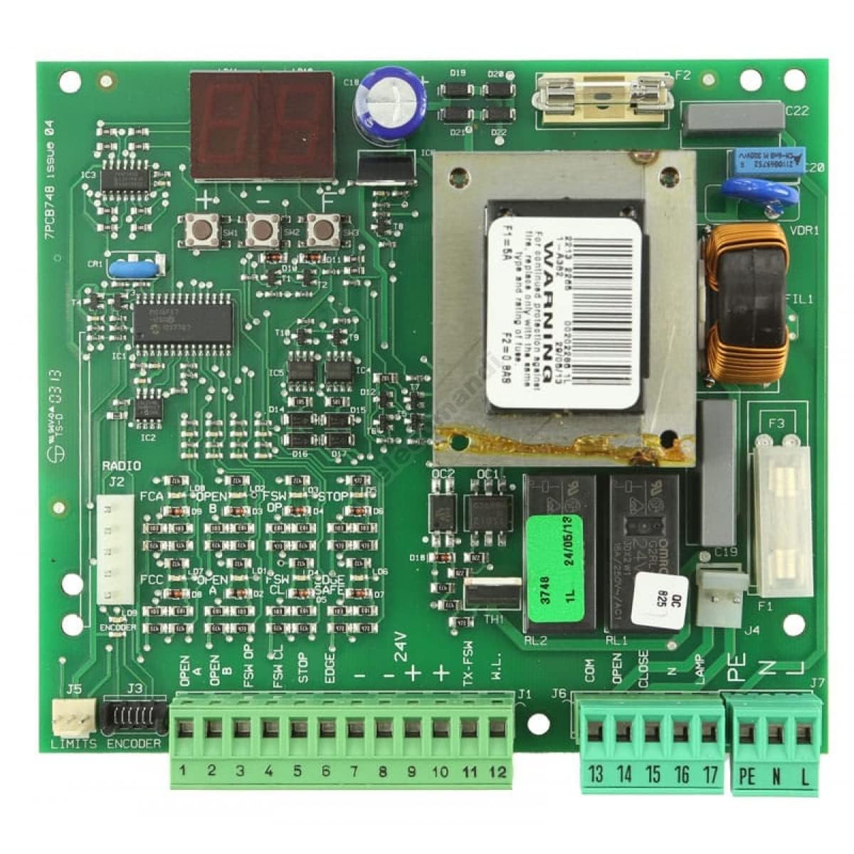 FAAC-202269 Scheda Elettronica 740D Per Motoriduttori 230V 740 e 741