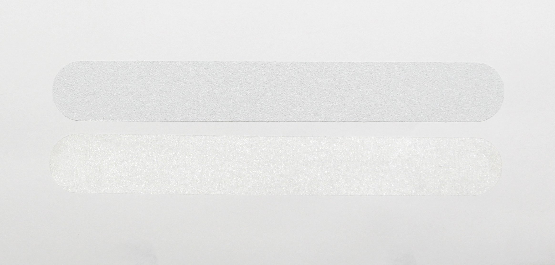 Kara Anti Rutsch Streifen transparent Treppe ca. 80 cm x 3 cm mit runden Enden (18)