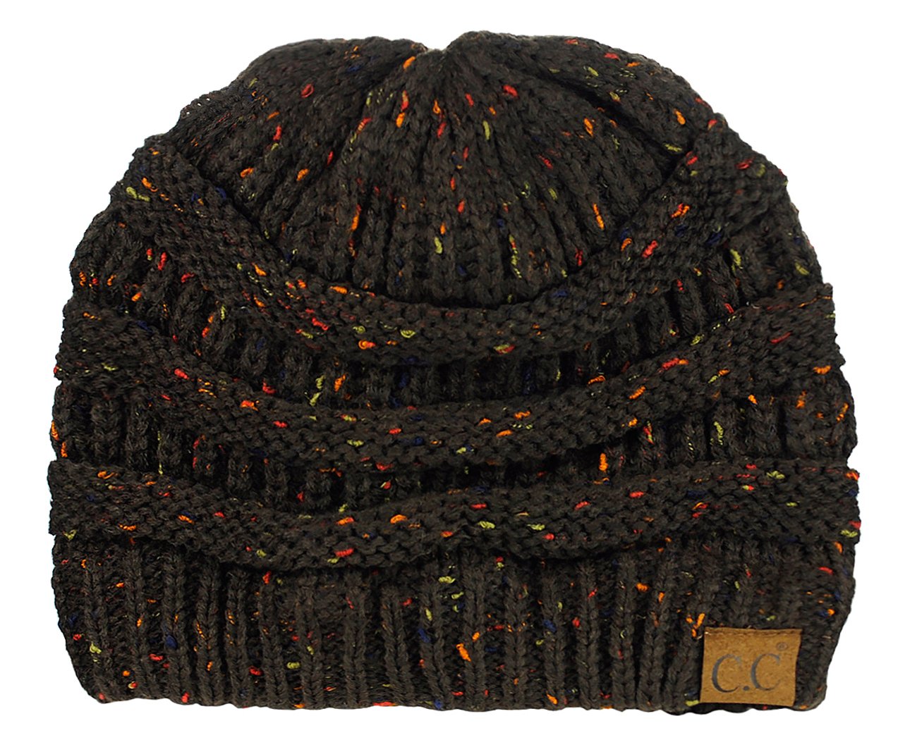 C.C Trendy Warm Chunky Soft Stretch Cable Knit Beanie Skully, Winter Mint, One Size — view 169