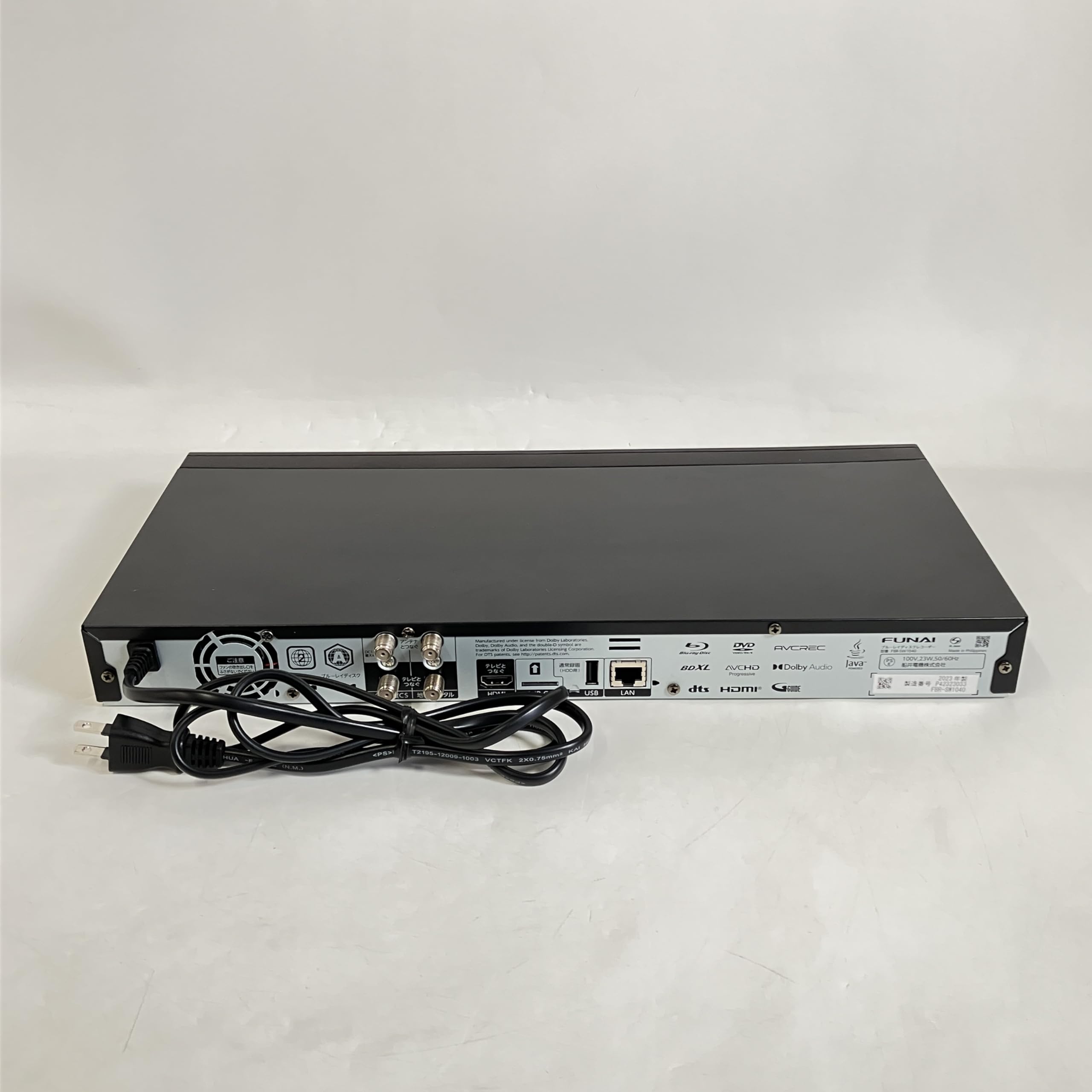Amazon | ヤマダデンキ FUNAI FBR-SW1040 ブルーレイディスク