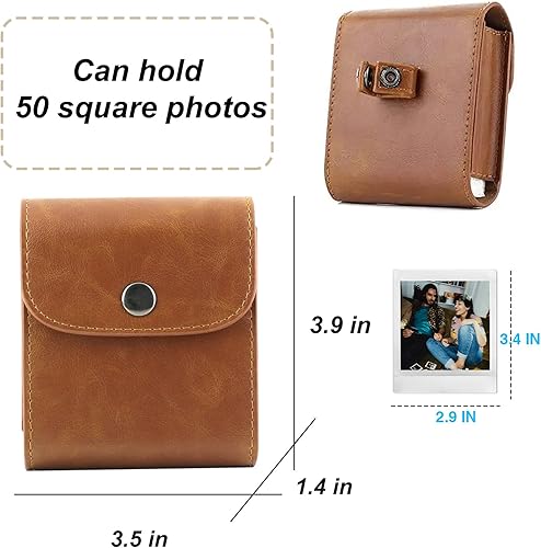 Miniatura 4 de WOGOZAN SQ - Álbum de fotos para Fujifilm Instax Square SQ40 SQ1 SQ20 SQ10 SQ6 SP-3, película instantánea para cámara instantánea de 2.9 x 3.4