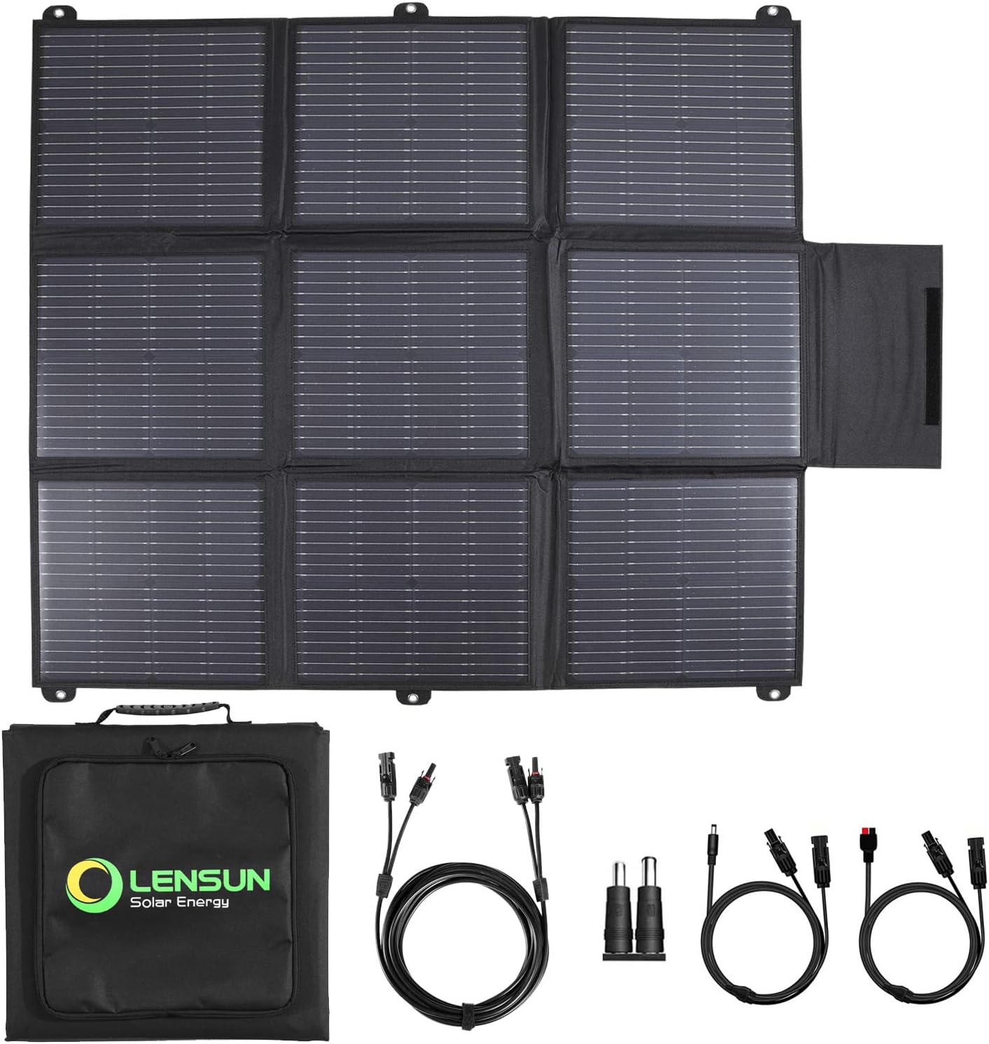 Lensun 200W Foldable Solar Blanket Panel Charge for (Goal