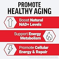 Vista 2 de Force Factor Suplemento NMN, mononucleótido de nicotinamida para apoyar el envejecimiento saludable y el metabolismo energético, aumenta los niveles