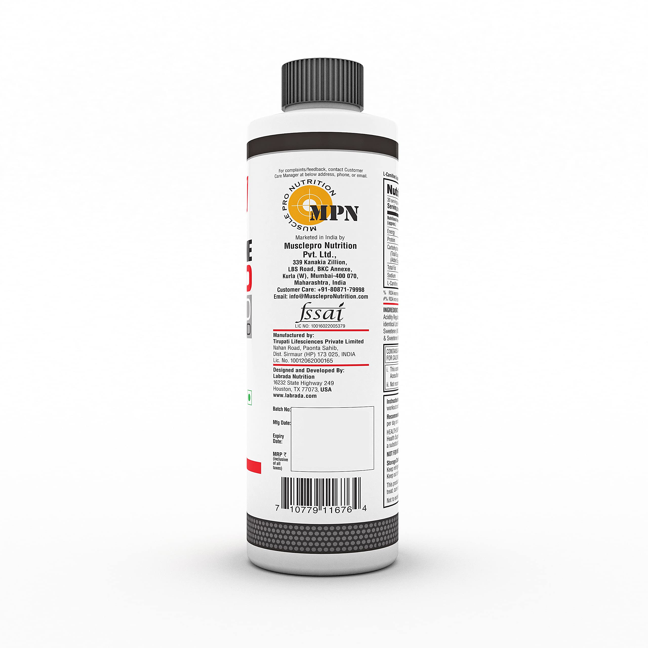 l carnitine labrada Labrada L-Carnitine Liquid (Double Strength 100% L-Carnitine 3000mg Per  Serving)