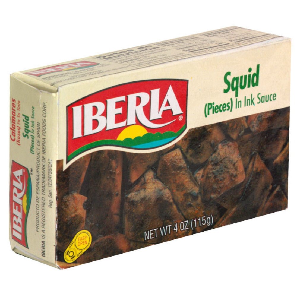 Iberia Squid In Ink, 4-ounces (Pack of25)