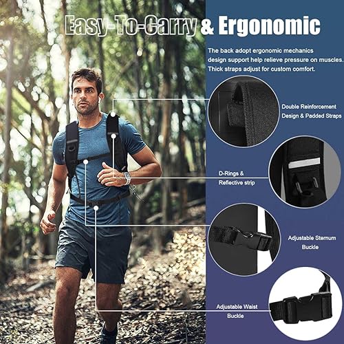 Miniatura 3 de Mochila impermeable flotante de 25 L, bolsa seca impermeable para mujeres y hombres, bolsa impermeable para kayak, playa, navegación