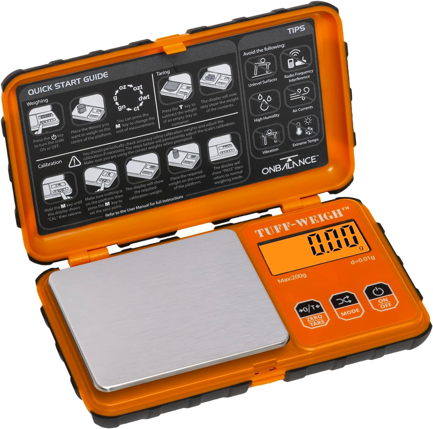 Tuff-Weigh Digital Pocket Scale 100g x 0.01g