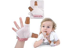 Thumb Sucking Stop for Toddlers - Age 2-3 - Silicone Finger Protector...