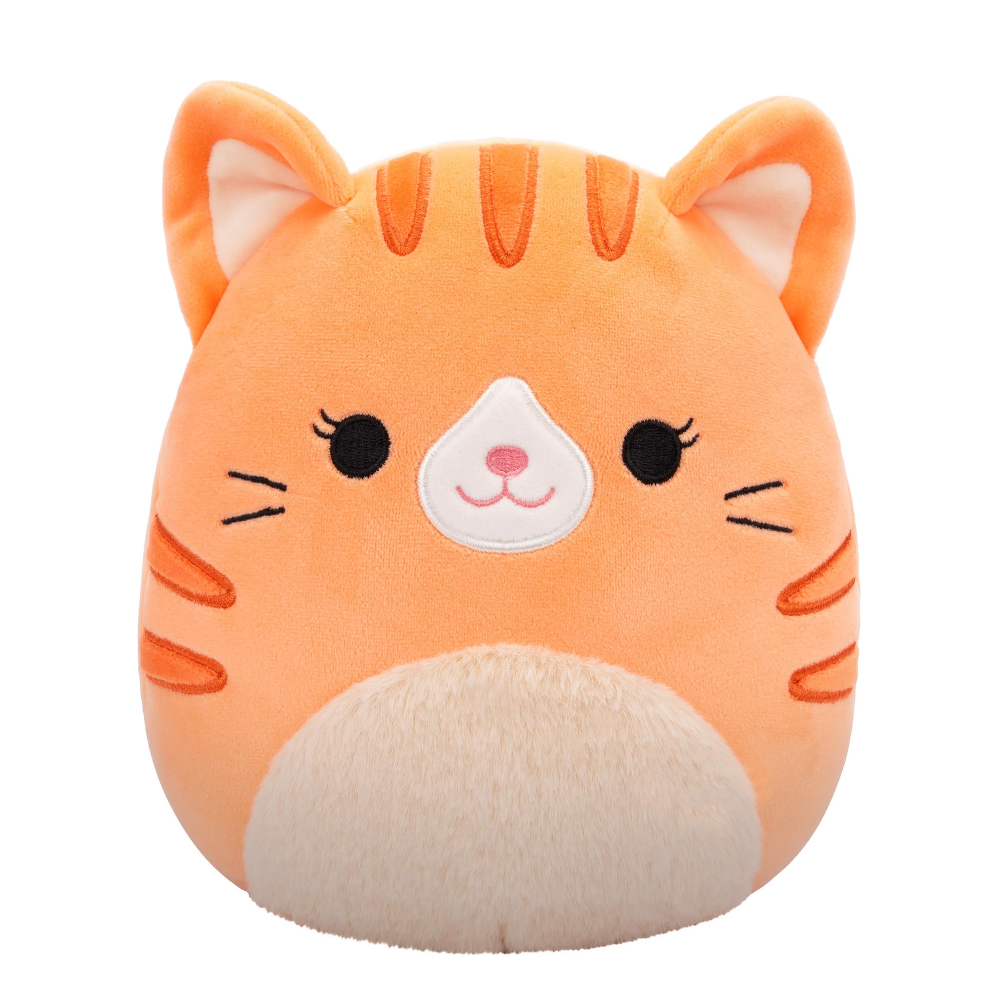 Squishmallows Original 7.5 Inch - Gigi the Orange Tabby Cat, 7.5 inches