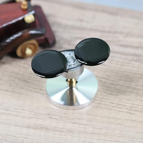 Miniatura 6 de Mini Solar Vertical Mendocino Motor Levitación Magnética & Kinetic Art Balance Juguete JY07-PH01