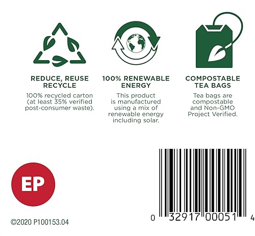 Miniatura 5 de Traditional Medicinals Echinacea Plus orgánico con té de hierbas de hierbabuena, promueve la función inmunológica, (paquete de 1)  16 bolsas de té