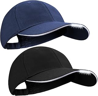 Running hat with light in brim Clearance