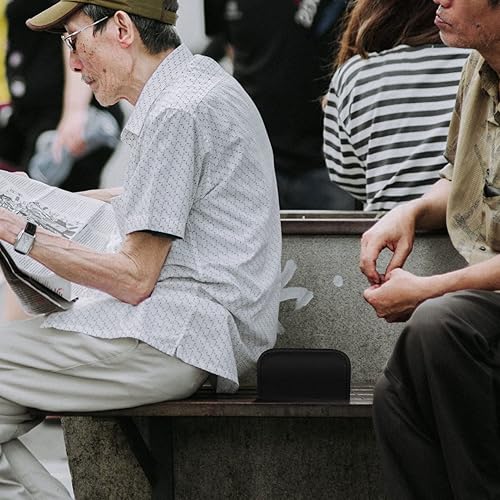 Miniatura 9 de EXCEART Glucose Diabetic Travel Case Portable PU Glucose Meter Carrying Bag with Mesh Pocket Pills Blood Sugar Organizer Diabetic Travel Case