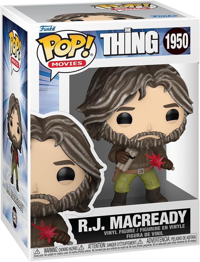 Funko Pop! Movies: The Thing - RJ MacReady - Collectable Vinyl Figure - Gift Idea - Official Merchandise - Toys for Kids & Adults - TV Fans - Model Figure for Collectors and Display