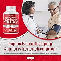Vista 5 de Dr. JOEL'S MOM Nutrix CoQ10 500mg – Cellular Energy Production Support – Best Absorption with Bioperine – 150 Softgels – Made in USA