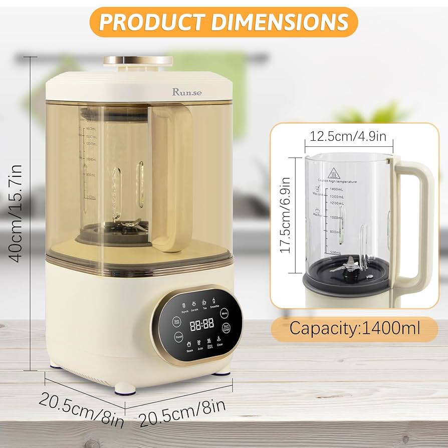 récolte Soy & Soup Blender Cream White récolte Soy & Soup Blender Cream White