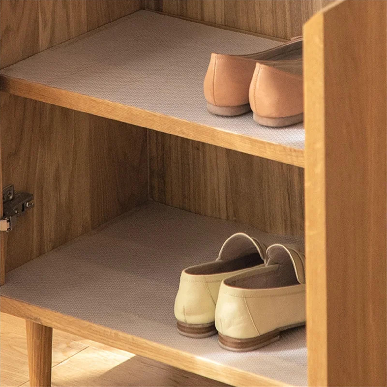 4 Rollen 3,0 m Regaleinlagen, Schrankmatte, Kühlschrank, Schubladenmatte, Regalabdeckungen, wasserdichte Schrank-Tischset-Tischunterlage FüR KüChenschräNke(30x300cm)