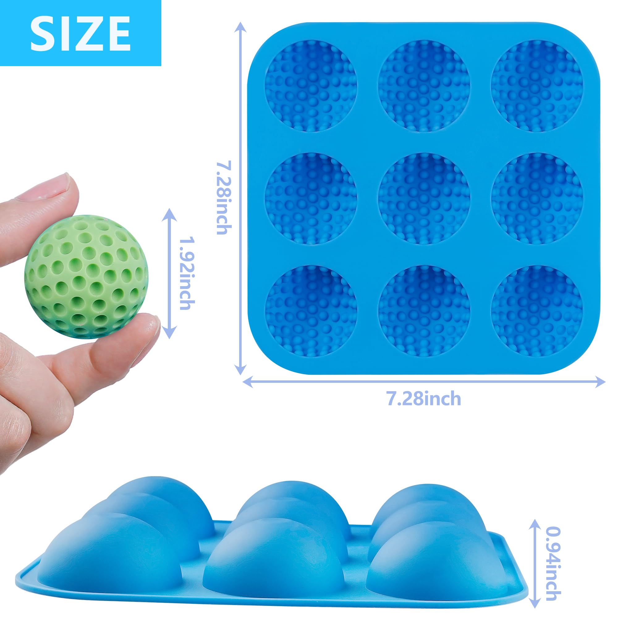 Amazon.co.jp: Sidosir 大型ゴルフボール チョコレートシリコン型 