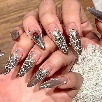 Amazon | ネイルパーツ ハロウィン 75個セット レトロ 3D 立体