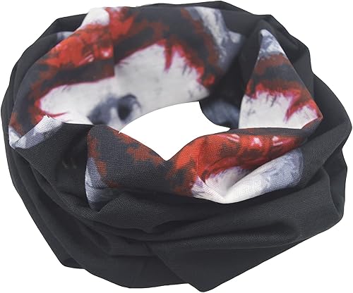 Miniatura 226 de Obacle - Media máscara de calavera, para protección contra el viento, el sol, sin costuras, 3D, para hombres, mujeres, duradera, delgada, Hombres