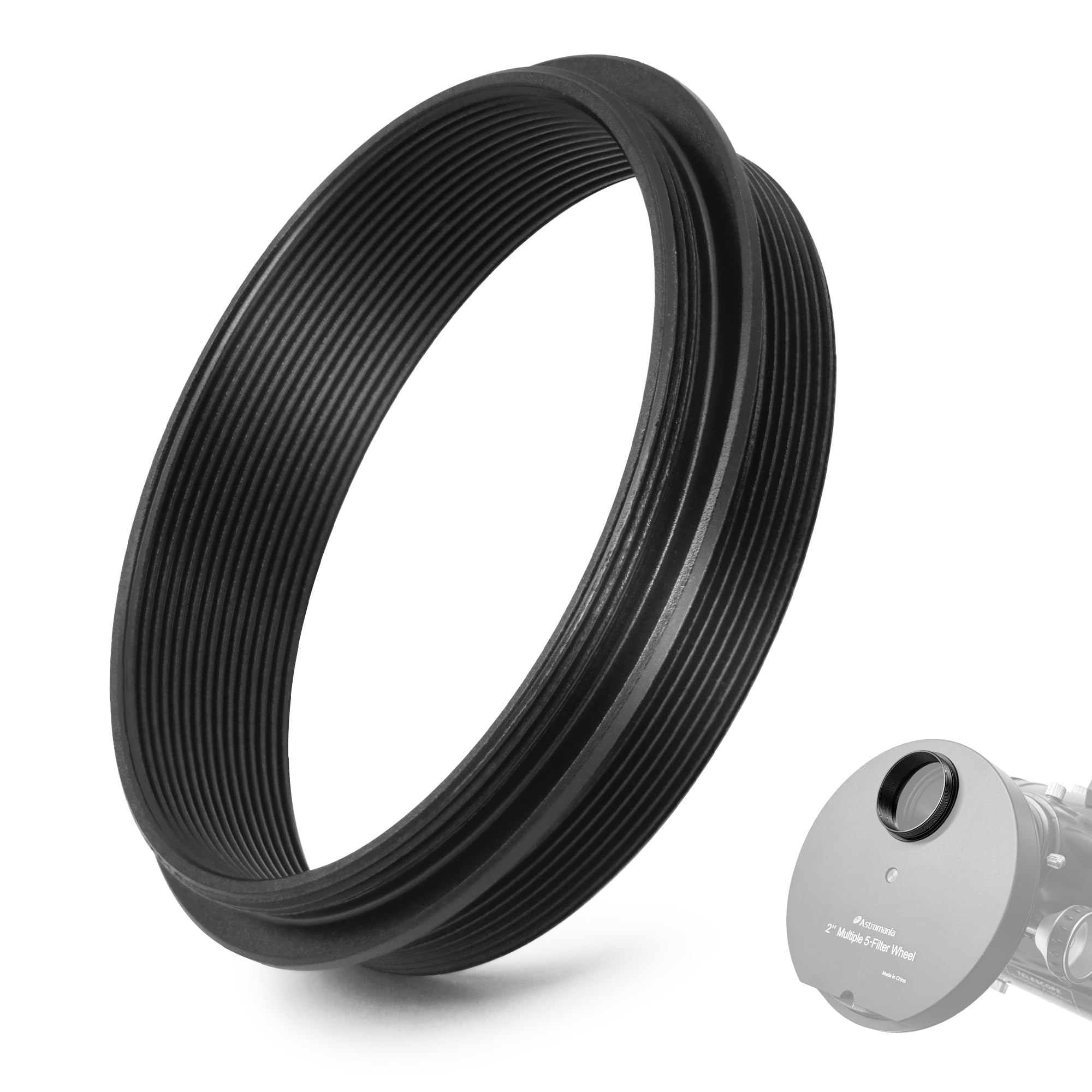 Astromania M48X0.75 Male to M48X0.75 Male Thread Telescope Adapter