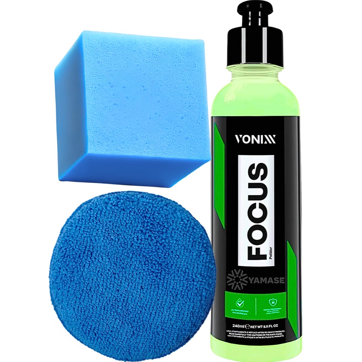 Focus Vonixx Polidor Removedor De Chuva Ácida Marca D'água