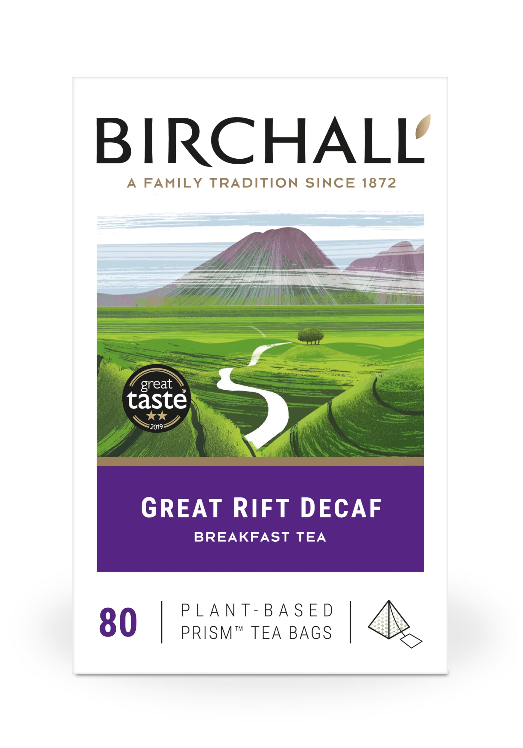Birchall Great Rift Decaf 80 Plant-Based Prism Tea Bags