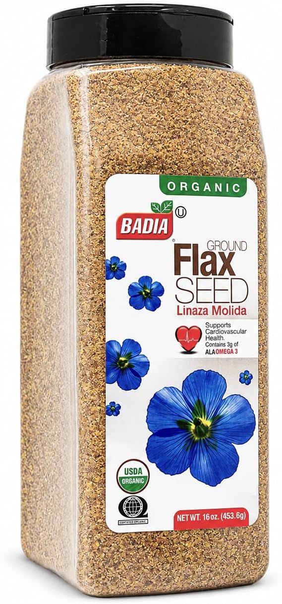 Organic Ground Flax Seed, 453.6 g