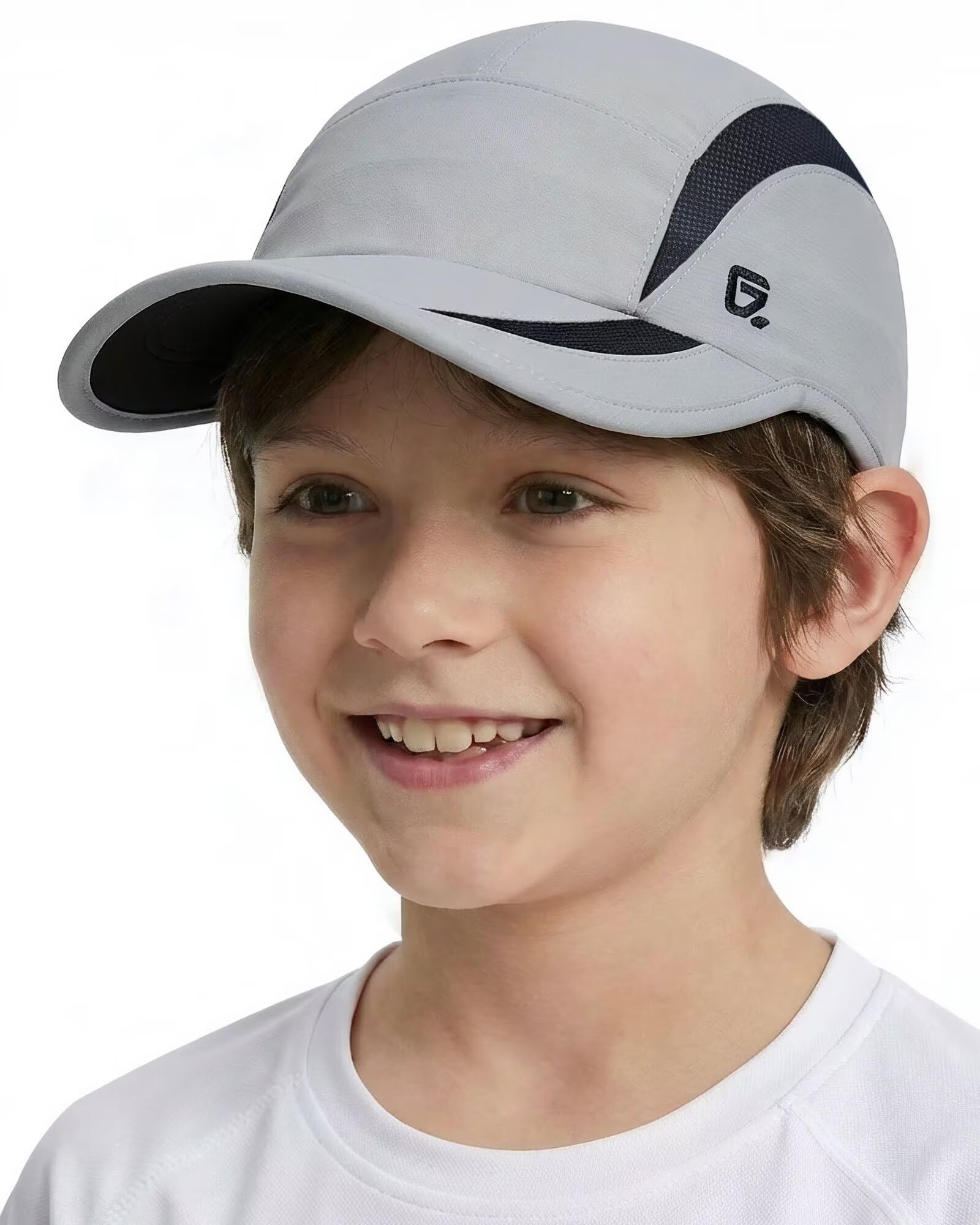 GADIEMKENSD Gorra Deportiva Infantil UPF 50+ Malla Transpirable Secado rápido Verano