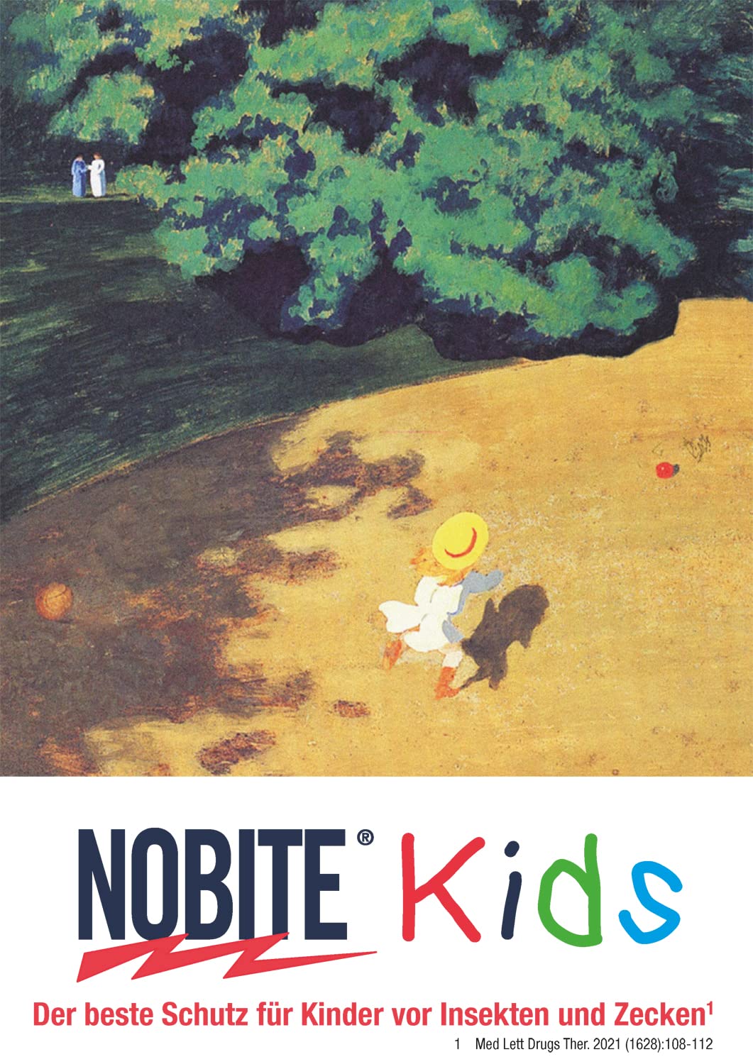 NOBITE Kids Insektenschutz Lotion 3x100ml mit Tasche – Mückenschutz Kinder
